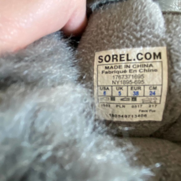 Sorel Whitney Lace NY1895 Pink Ice Tall Boot Y6 - Picture 8 of 8